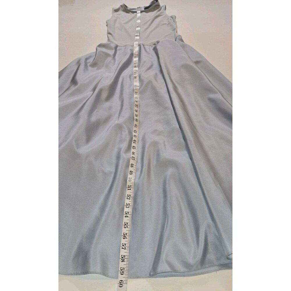 Js Collections Size 8 Light Blue Full Length Gown… - image 8